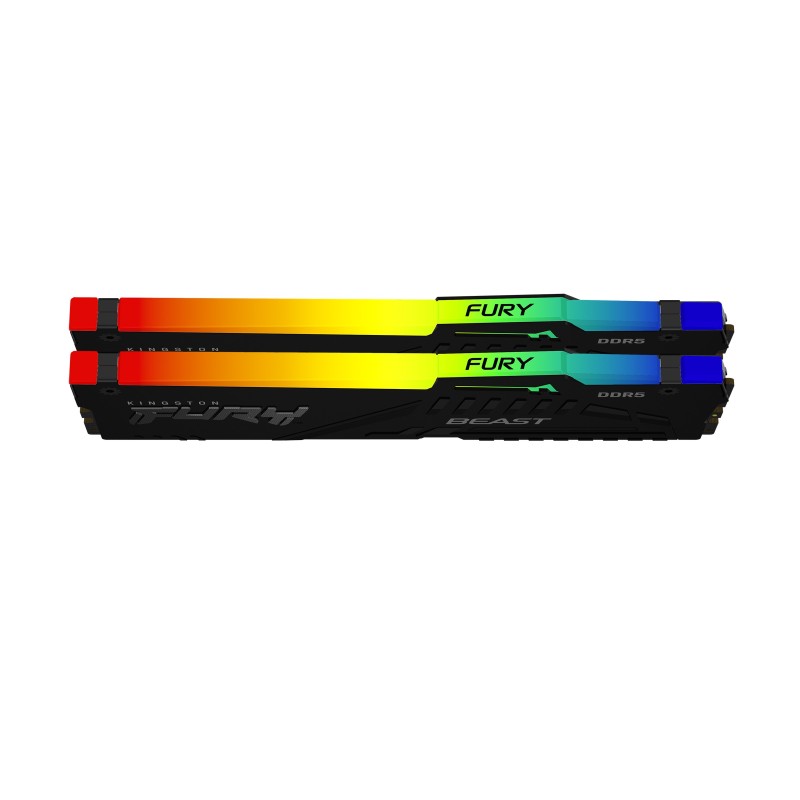 Kingston Technology FURY Beast 16 GB 5200 MT s DDR5 CL40 DIMM (Kit da 2 moduli) RGB