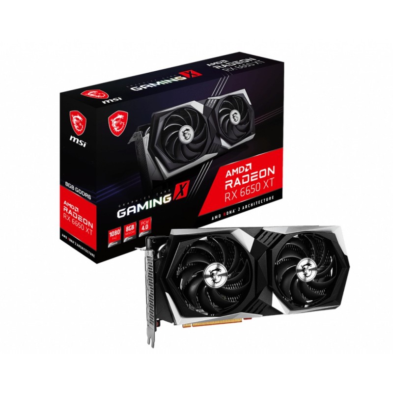 MSI GAMING Radeon RX 6650 XT X 8G AMD 8 GB GDDR6