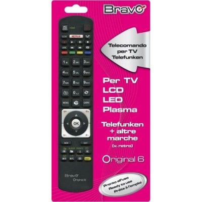 Bravo 90202052 telecomando IR Wireless TV Pulsanti