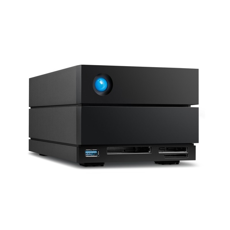 LaCie 2BIG DOCK array di dischi 16 TB Desktop Nero