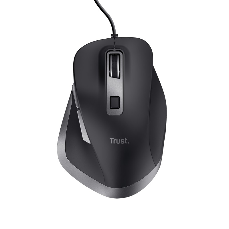 Trust Fyda mouse Mano destra USB tipo A Ottico 5000 DPI