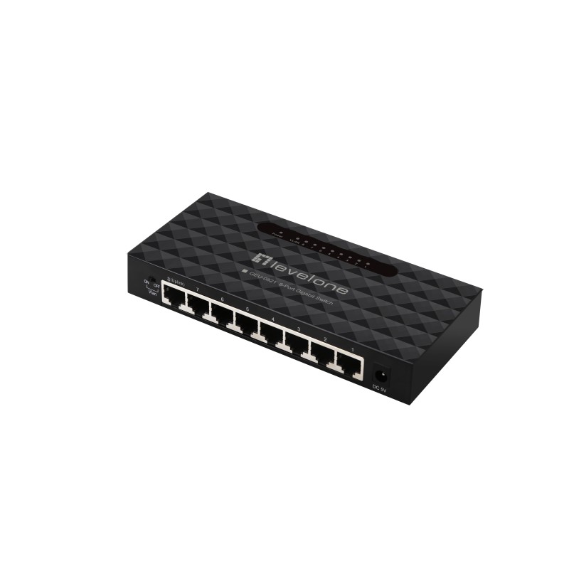 LevelOne GEU-0821 switch di rete Gestito Gigabit Ethernet (10 100 1000)