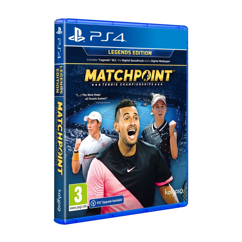 Deep Silver Matchpoint - Tennis Championships Legendary Inglese PlayStation 4