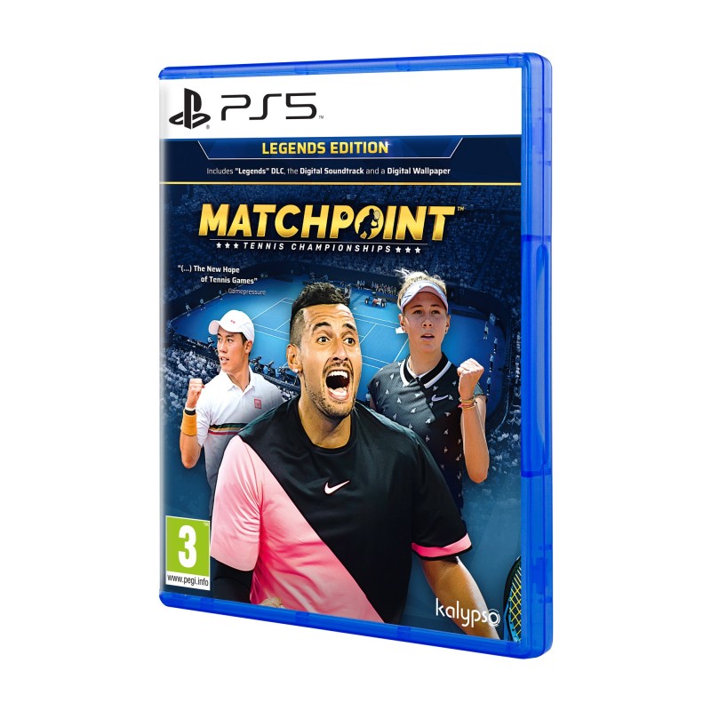 Deep Silver Matchpoint - Tennis Championships Legendary Inglese PlayStation 5