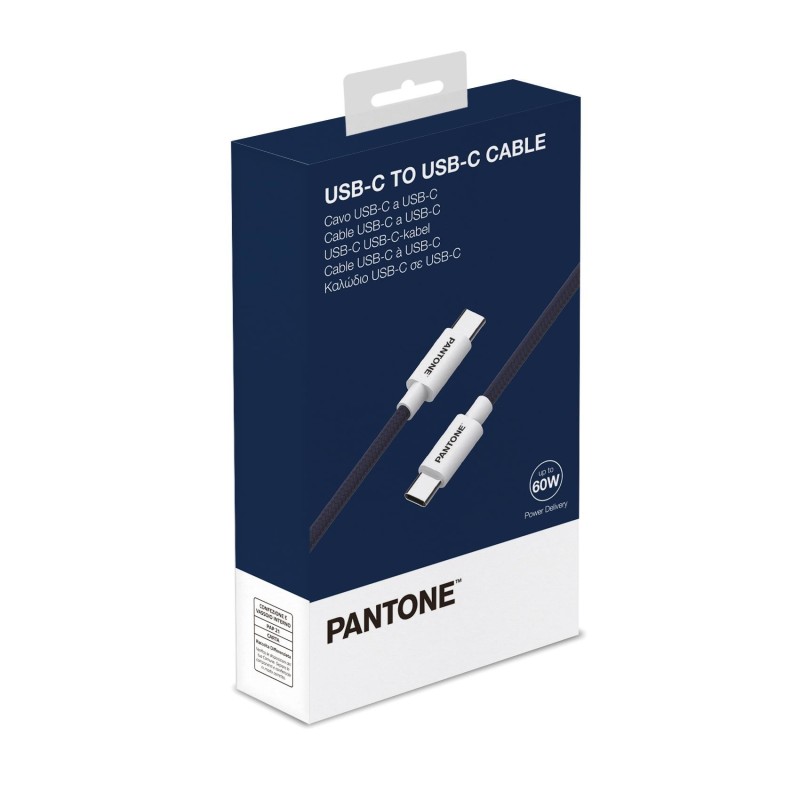 Pantone PT-CTC002-5N cavo USB 1,5 m USB C Blu