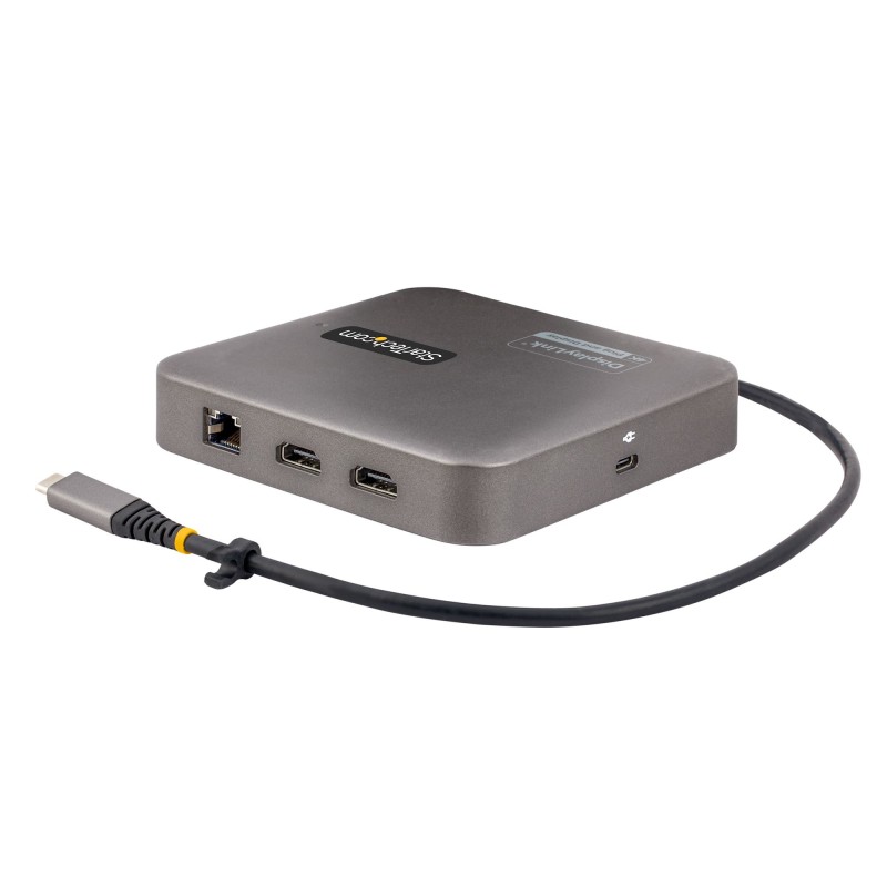 StarTech.com Adattatore Multiporta USB-C - Docking Station USB Type-C Doppio Video HDMI 4K 60Hz, Hub USB-A USB-C a 2 Porte