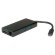 ITB ROS3251 replicatore di porte e docking station per laptop USB 3.2 Gen 1 (3.1 Gen 1) Type-C Nero