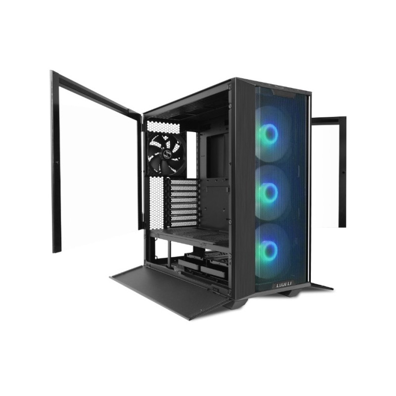 Lian Li LANCOOL III Midi Tower Nero, Trasparente