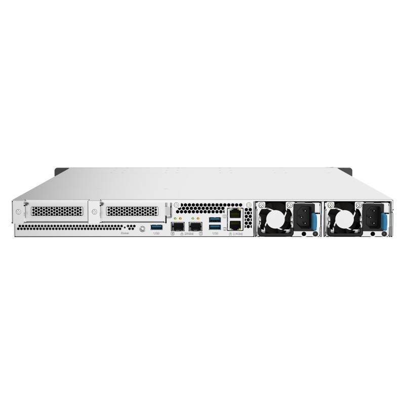 QNAP TS-h1090FU NAS Rack (1U) Collegamento ethernet LAN Nero, Grigio 7302P