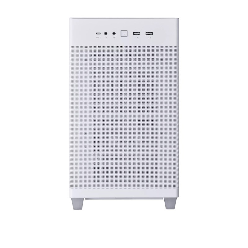 ASUS Prime AP201 MicroATX Mini Tower Bianco