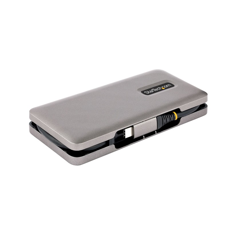 StarTech.com Hub USB-C a 4 porte - Multipresa USB Type-C Portatile con Power Delivery 100W Pass-Through - Ciabatta USB 3.1