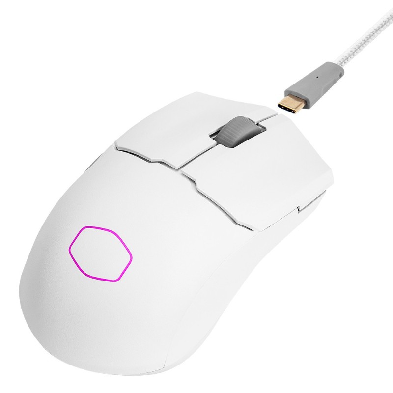 Cooler Master Periferiche MM712 mouse Ambidestro RF Wireless + Bluetooth + USB Type-A Ottico 19000 DPI