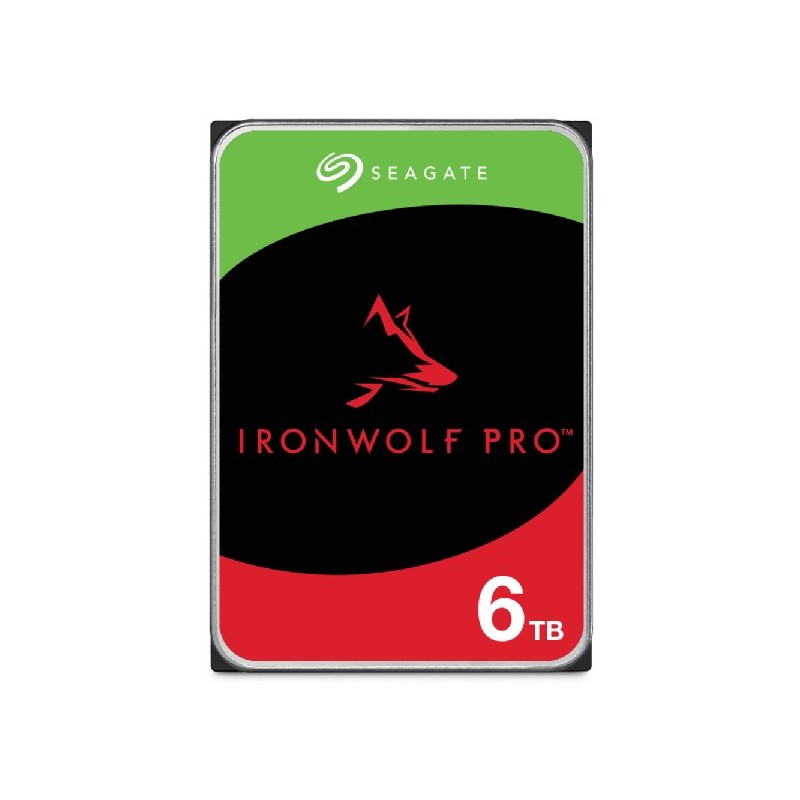 Seagate IronWolf Pro ST6000NT001 disco rigido interno 3.5" 6 TB