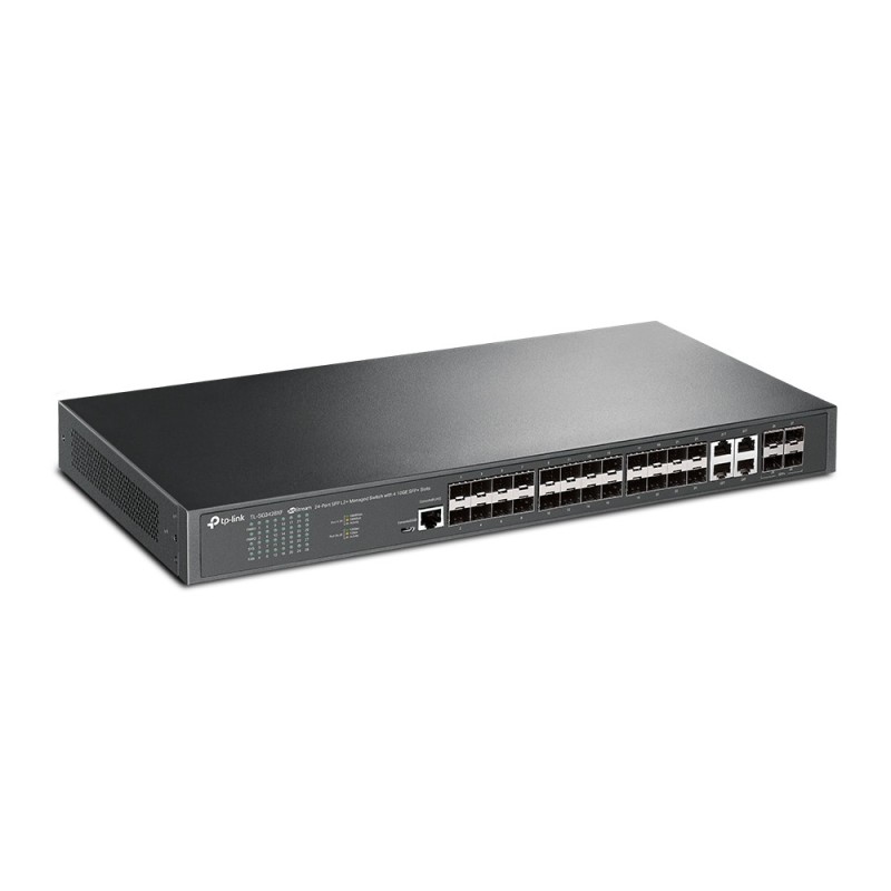 TP-Link JetStream TL-SG3428XF switch di rete Gestito L2+ 1U Nero