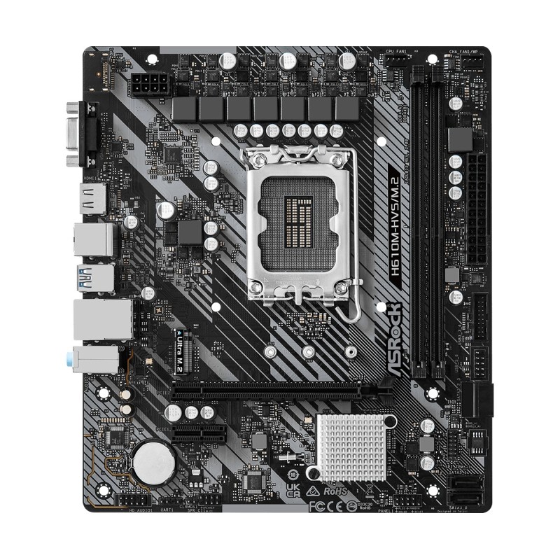 Asrock H610M-HVS M.2 R2.0 Intel H610 LGA 1700 micro ATX