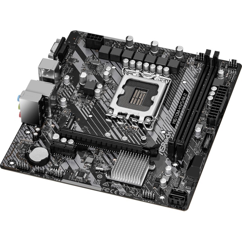 Asrock H610M-HVS M.2 R2.0 Intel H610 LGA 1700 micro ATX