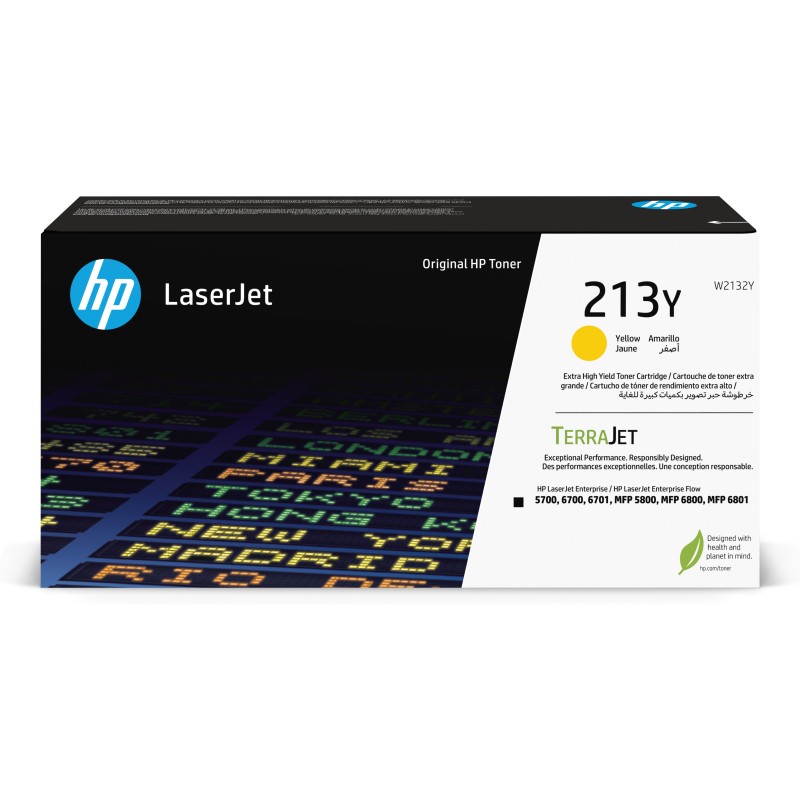 HP Cartuccia toner originale giallo ad altissima capacità LaserJet 213Y