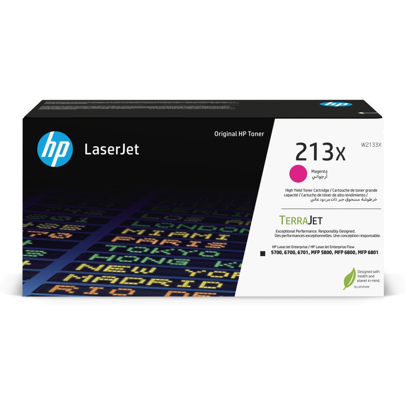 HP Cartuccia toner originale magenta ad alta capacità LaserJet 213X