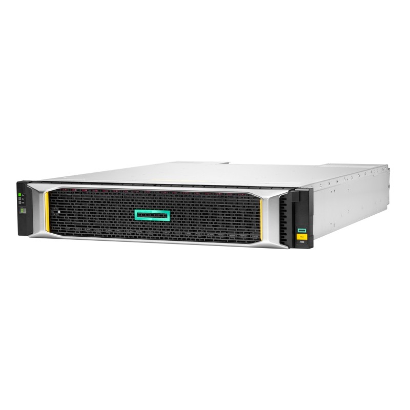 HPE MSA 2060 array di dischi Armadio (2U) Argento, Nero