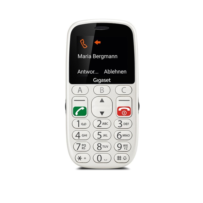 Gigaset GL390 5,59 cm (2.2") 88 g Bianco Telefono per anziani