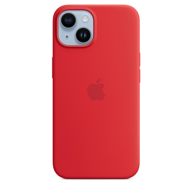 Apple Custodia MagSafe in silicone per iPhone 14 - (PRODUCT)RED