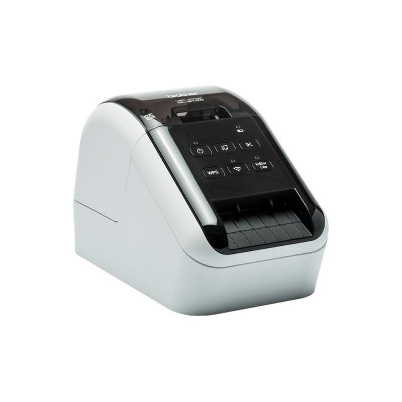 Brother QL-810W stampante per etichette (CD) Termica diretta A colori 300 x 600 DPI 176 mm s Con cavo e senza cavo DK Wi-Fi