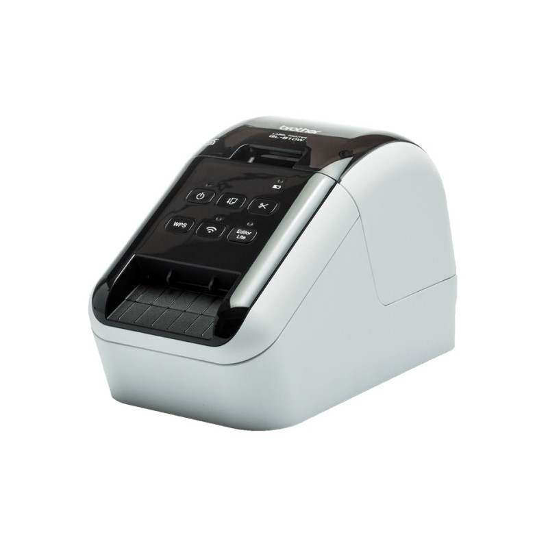 Brother QL-810W stampante per etichette (CD) Termica diretta A colori 300 x 600 DPI 176 mm s Con cavo e senza cavo DK Wi-Fi