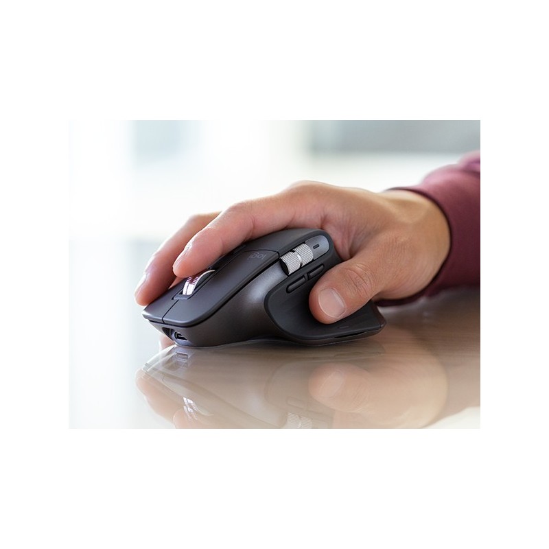 Logitech MX Master 3s for Business mouse Mano destra RF senza fili + Bluetooth Laser 8000 DPI