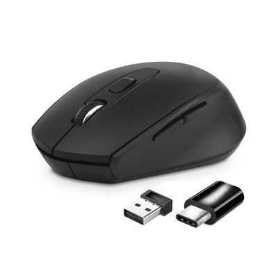Atlantis Land Wireless Office 7030G mouse Mano destra RF Wireless + USB Type-C Ottico 1600 DPI