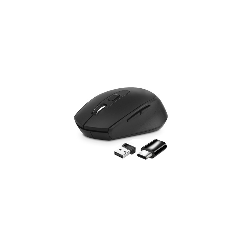 Atlantis Land Wireless Office 7030G mouse Mano destra RF Wireless + USB Type-C Ottico 1600 DPI