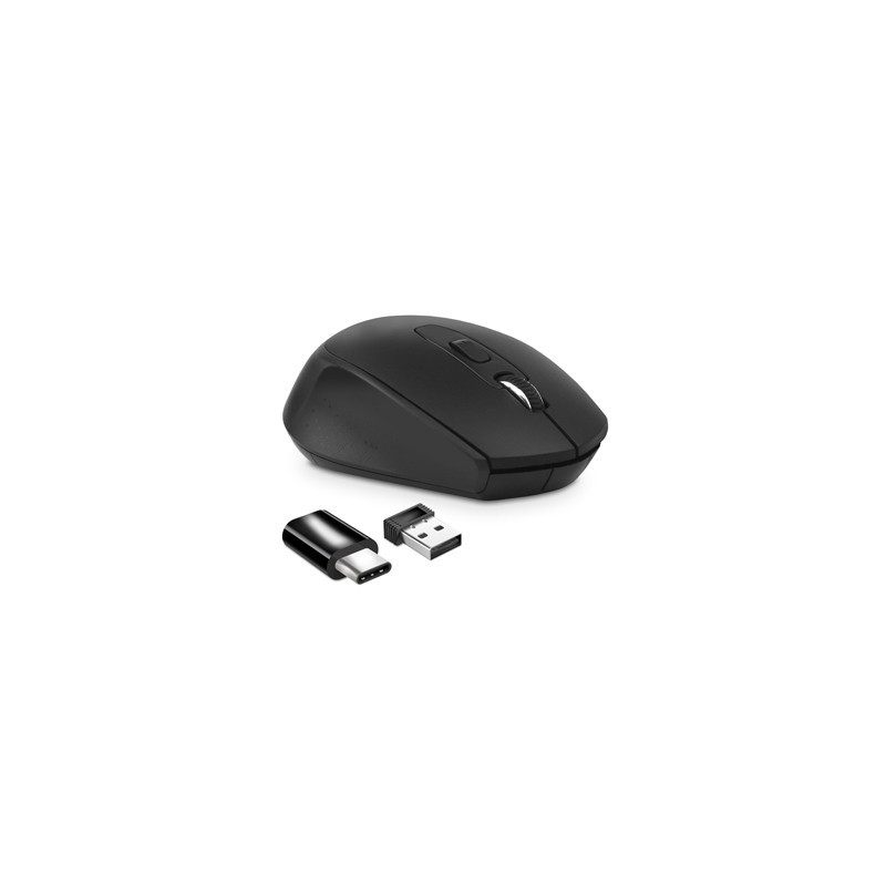 Atlantis Land Wireless Office 7030G mouse Mano destra RF Wireless + USB Type-C Ottico 1600 DPI