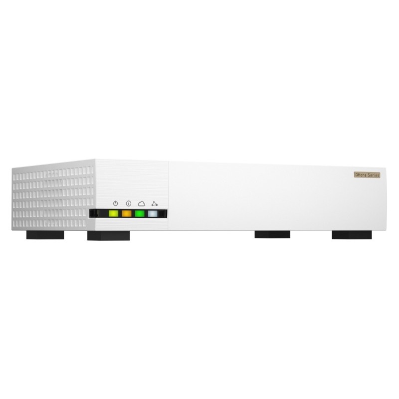 QNAP QHora-322 router cablato 2.5 Gigabit Ethernet, 10 Gigabit Ethernet Bianco