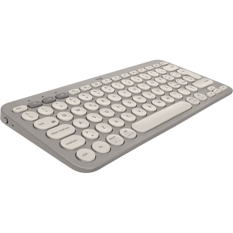 Logitech K380 tastiera Bluetooth QWERTY Italiano Sabbia