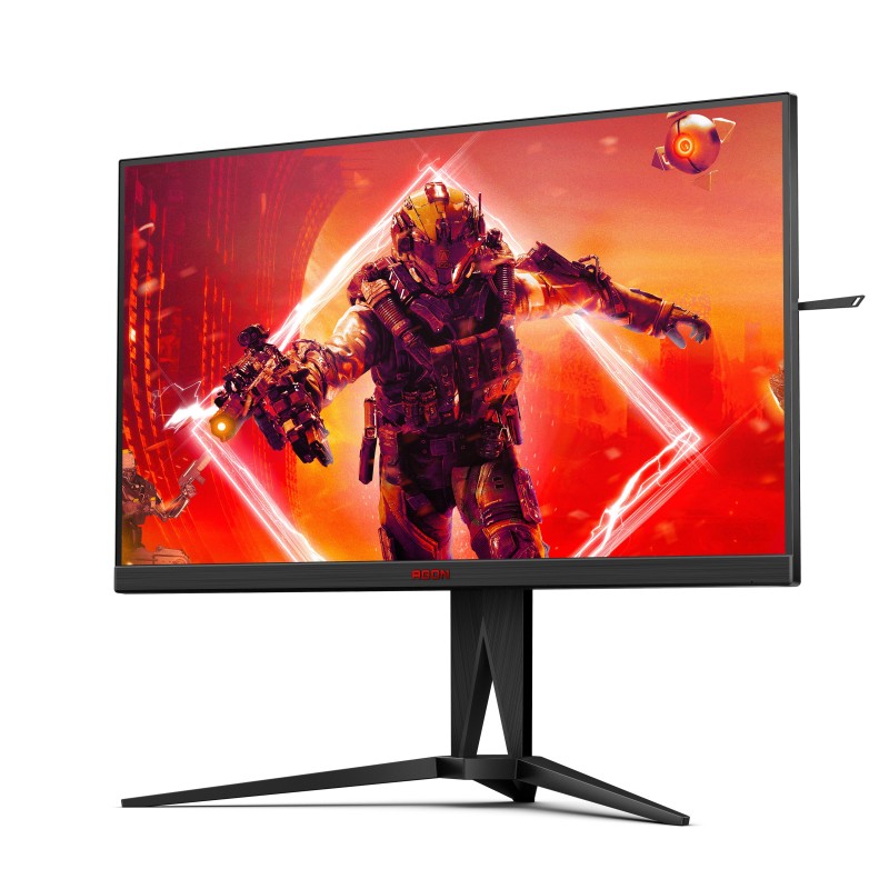 AOC AGON 5 AG275QZN EU Monitor PC 68,6 cm (27") 2560 x 1440 Pixel Quad HD Nero, Rosso