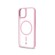 Celly Magmatt custodia per cellulare 15,5 cm (6.1") Cover Rosa, Trasparente