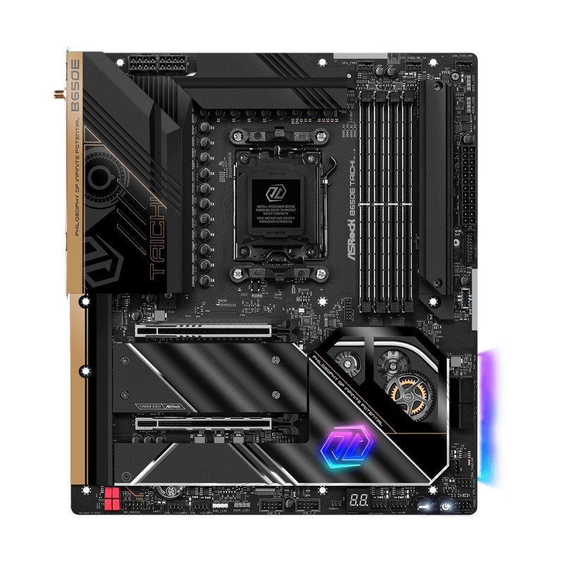 Asrock B650E Taichi AMD B650 Presa di corrente AM5 ATX esteso