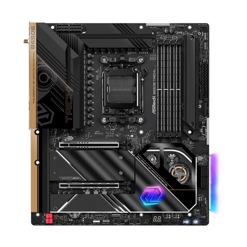 Asrock B650E Taichi AMD B650 Presa di corrente AM5 ATX esteso