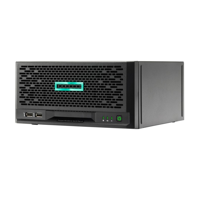 HPE ProLiant MicroServer Gen10+ v2 server 1 TB Ultra Micro Tower Intel® Xeon® E-2314 2,8 GHz 16 GB DDR4-SDRAM 180 W