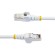 StarTech.com Cavo Ethernet CAT 6a - 2m - Bianco - Cavo di rete LAN Low Smoke Zero Halogen (LSZH) - 10GbE 500MHz 100W PoE++ -