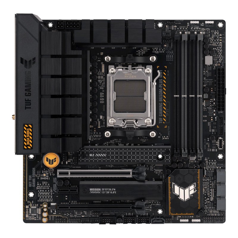 ASUS TUF GAMING B650M-PLUS WIFI AMD B650 Presa di corrente AM5 micro ATX