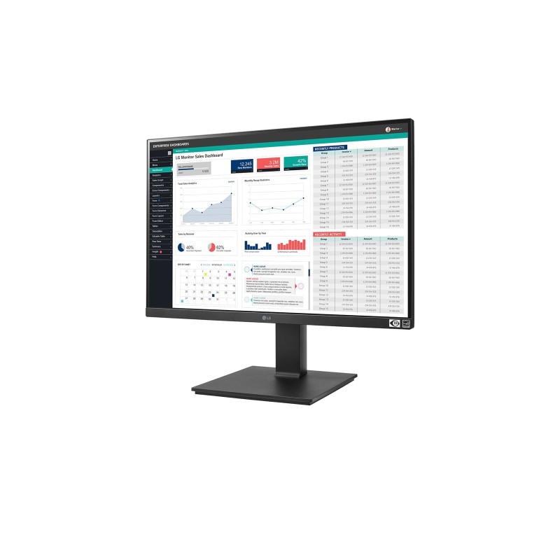 LG 24BQ55WY-B.AEU Monitor PC 61 cm (24") 1920 x 1200 Pixel Full HD LED Nero