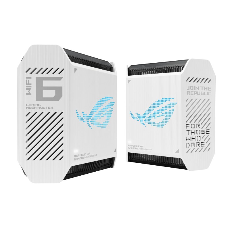 ASUS ROG Rapture GT6 (W-2-PK) Banda tripla (2.4 GHz 5 GHz 5 GHz) Wi-Fi 6 (802.11ax) Bianco 4 Interno