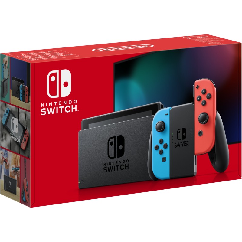 Nintendo Switch Rosso Neon Blu Neon [ed.2022], schermo 6.2 pollici