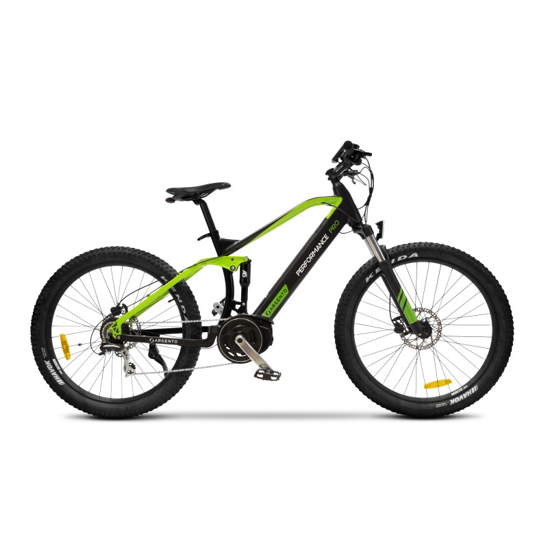 Argento e-Mobility Performance Pro Nero, Verde Alluminio Taglia unica 69,8 cm (27.5") 26,4 kg Ioni di Litio