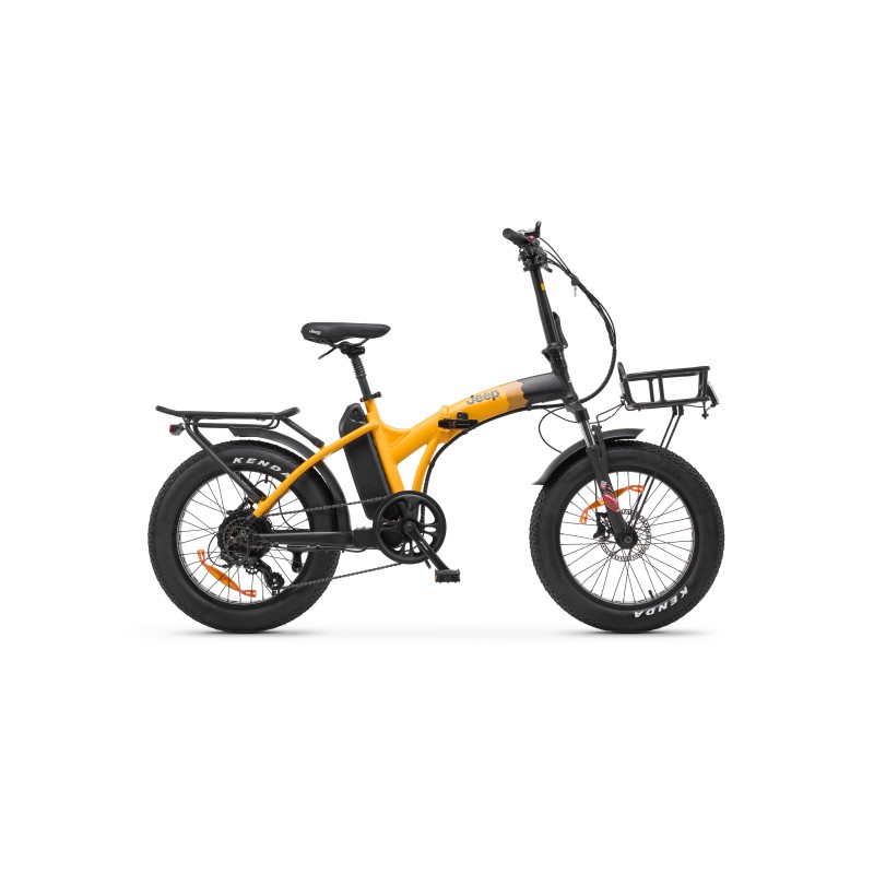 Jeep E-BIKES Sonoran Nero, Oro Alluminio Taglia unica 50,8 cm (20") 27 kg