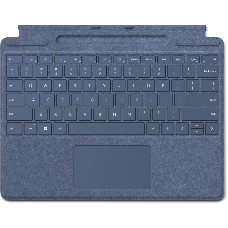 Microsoft Surface Pro Keyboard Blu Microsoft Cover port QWERTY Italiano