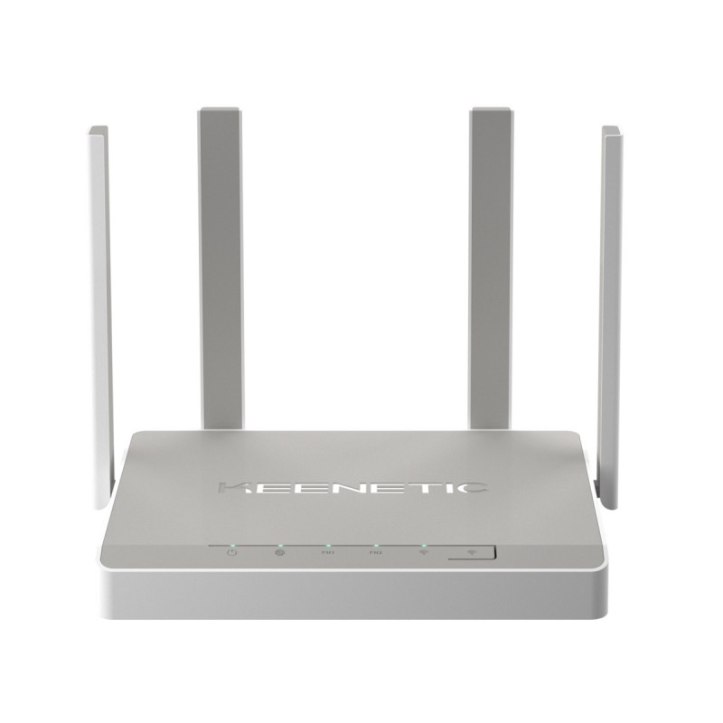 Keenetic KN-1011 router wireless Gigabit Ethernet Dual-band (2.4 GHz 5 GHz) Grigio, Bianco