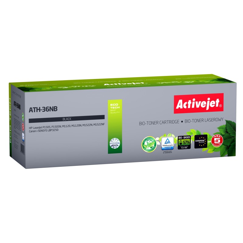 Activejet ATH-36NB BIO cartuccia toner 1 pz Compatibile Nero