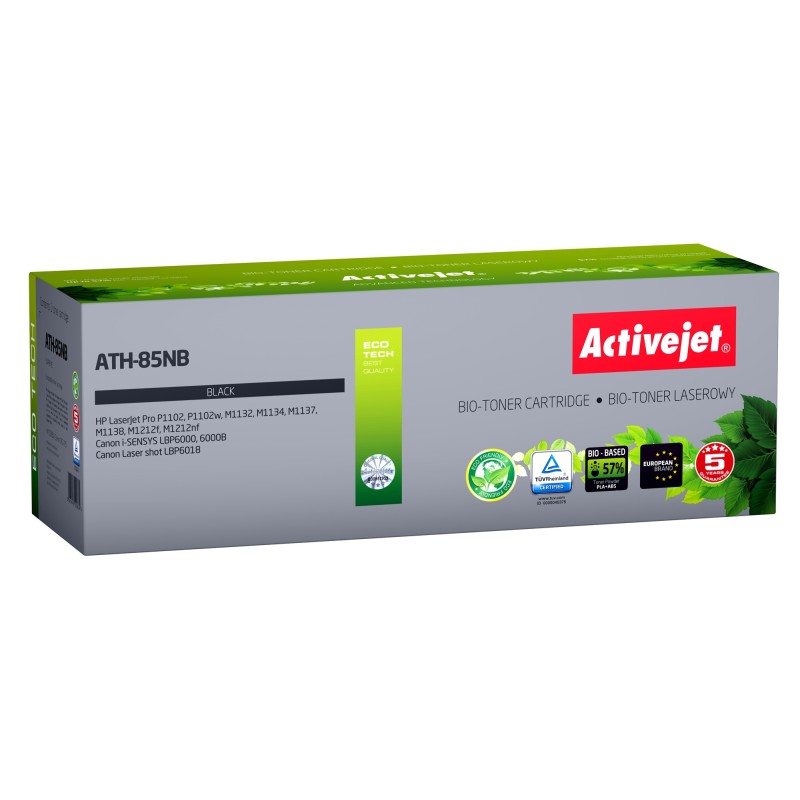 Activejet ATH-85NB BIO cartuccia toner 1 pz Compatibile Nero