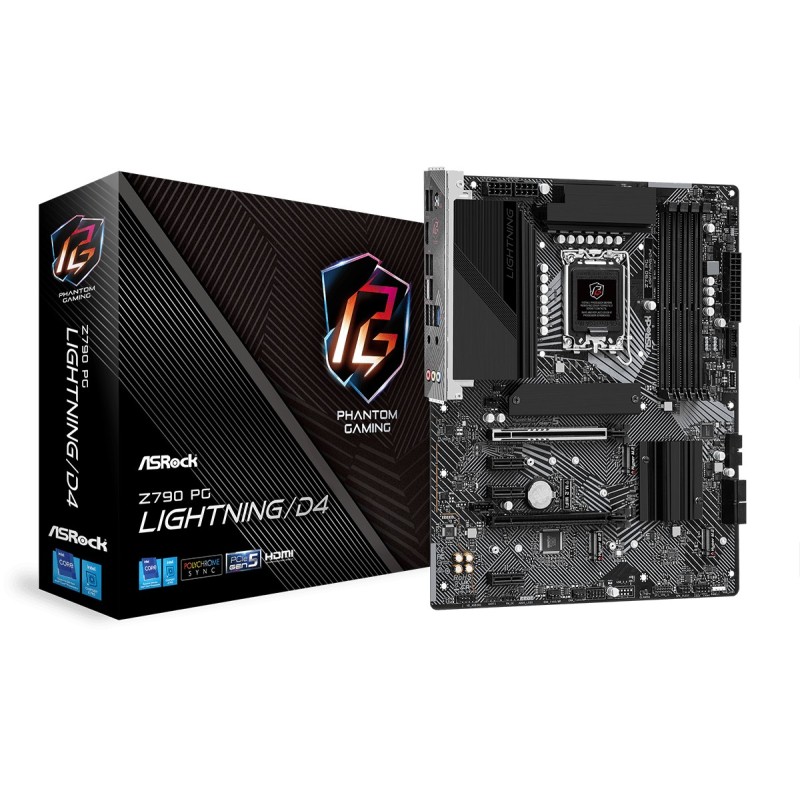 Asrock Z790 PG Lightning D4 Intel Z790 LGA 1700 ATX